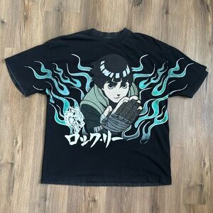 Darc Sport Naruto Rock Lee Premium Oversized Tee in Black - Large